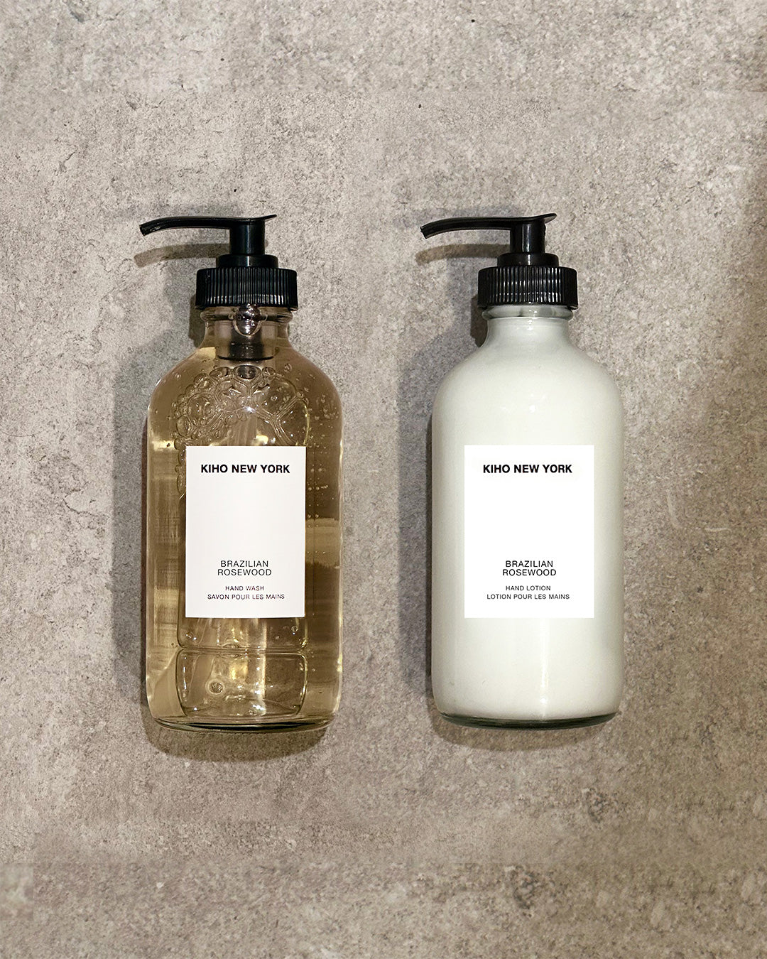 Brazilian Rosewood Hand Wash & Lotion Duo - KIHO NEW YORK