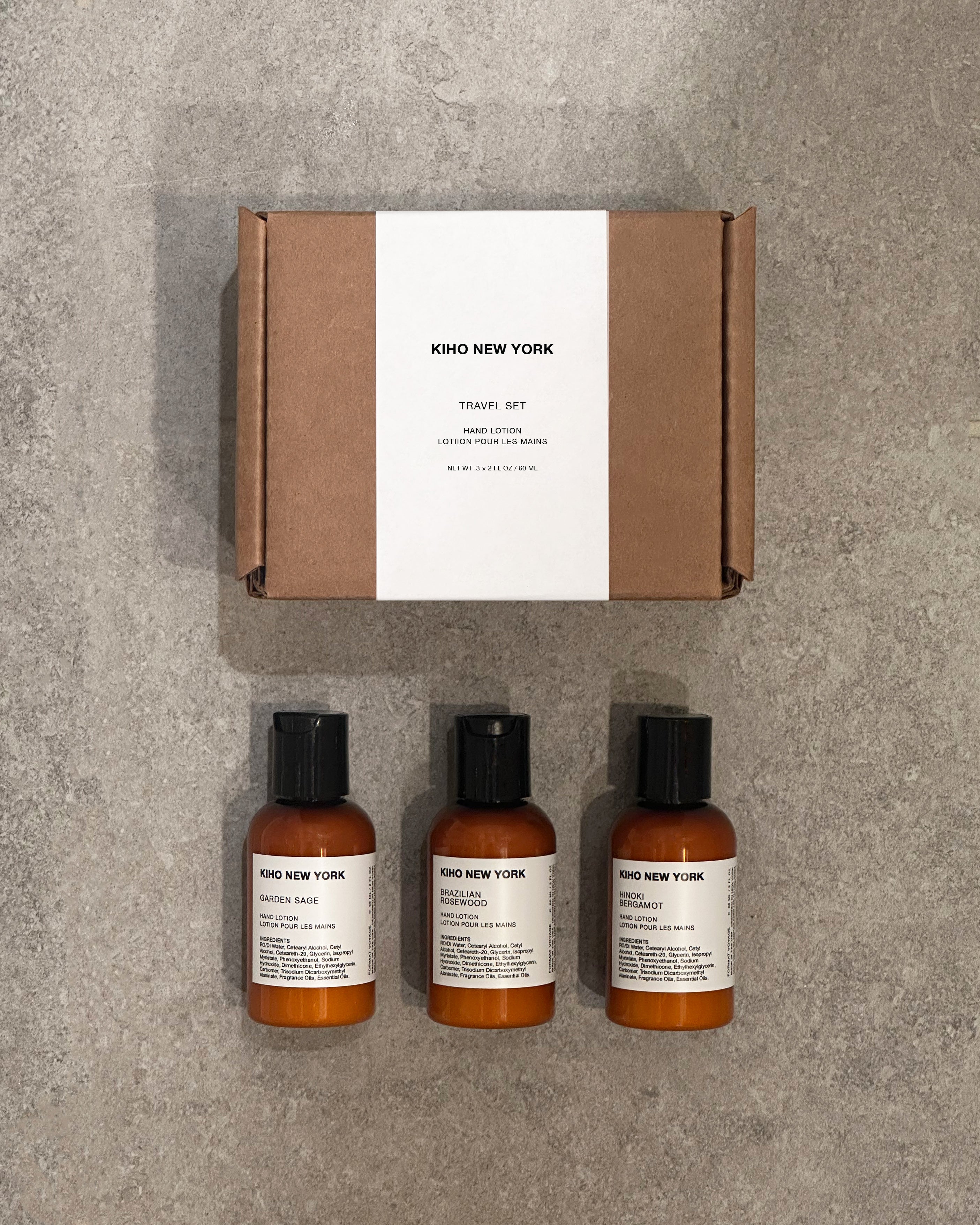 Hand Lotion Travel Set