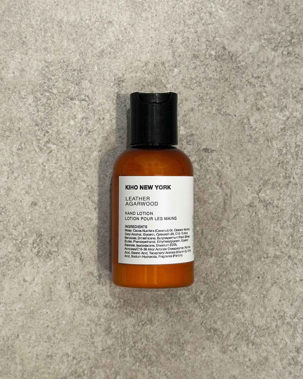 Leather Agarwood Hand Lotion Travel
