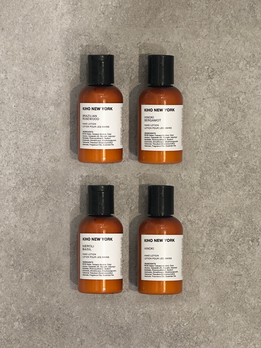 Hand Lotion Travel Set