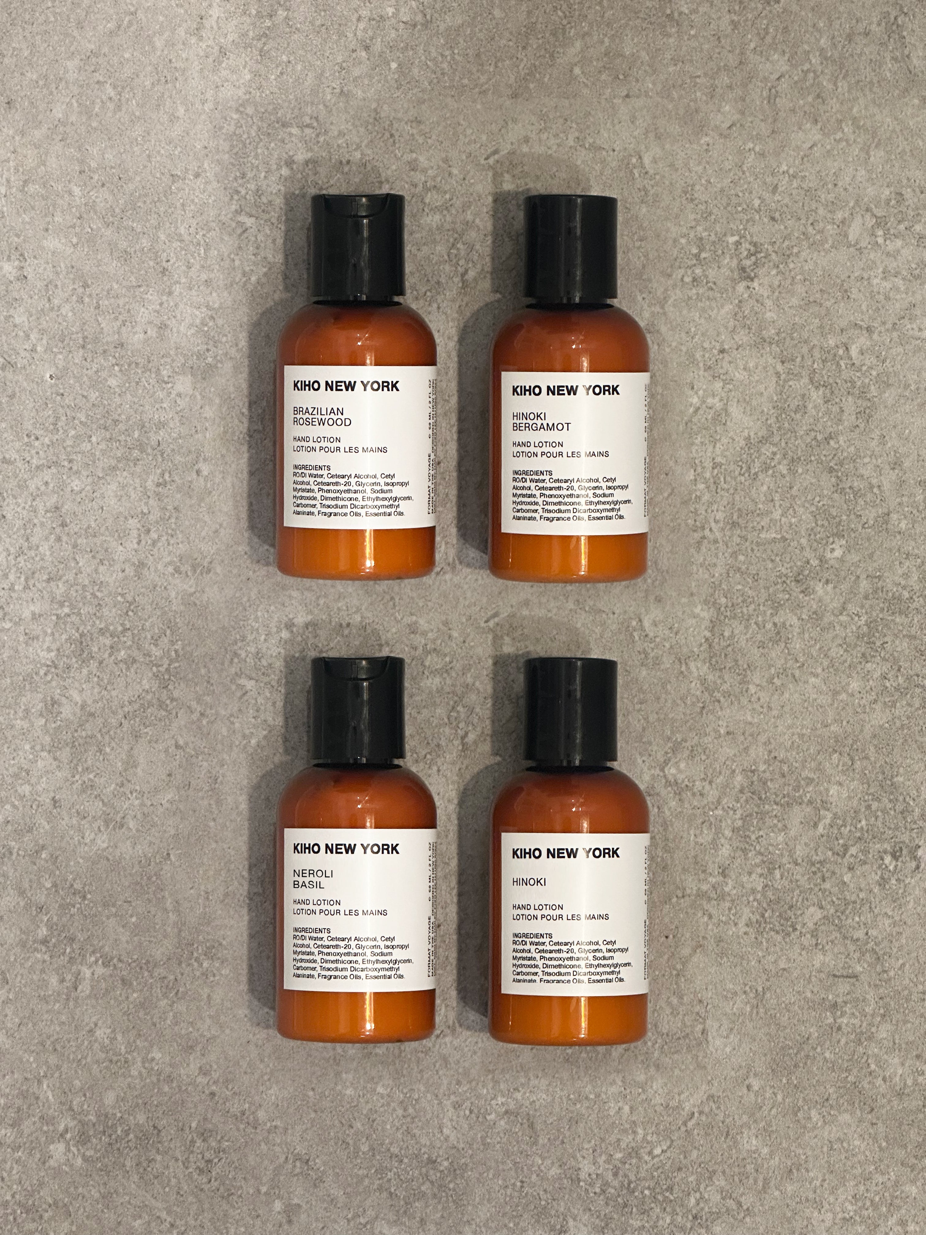 Hand Lotion Travel Set