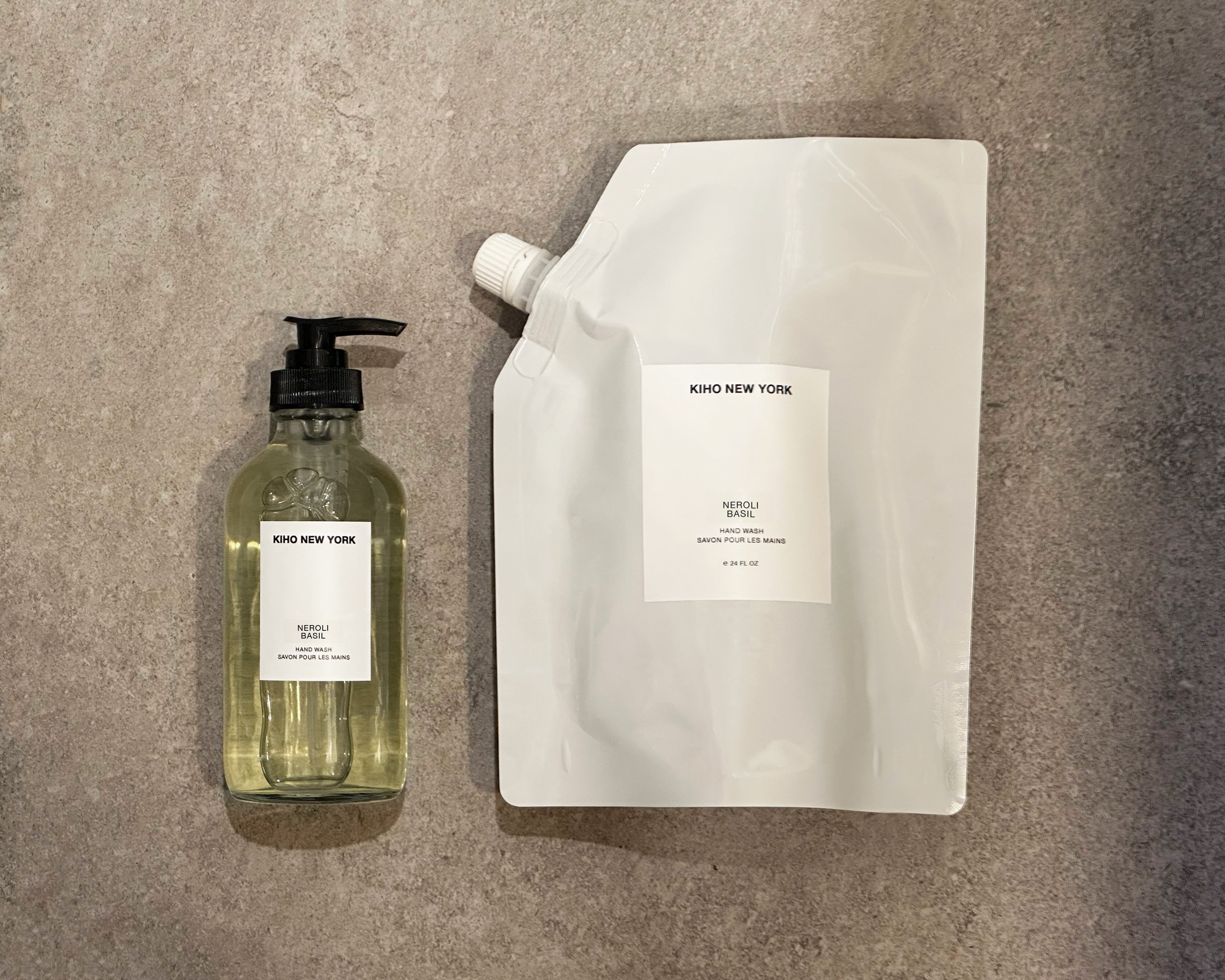 Neroli Basil Hand Wash & Refill Duo