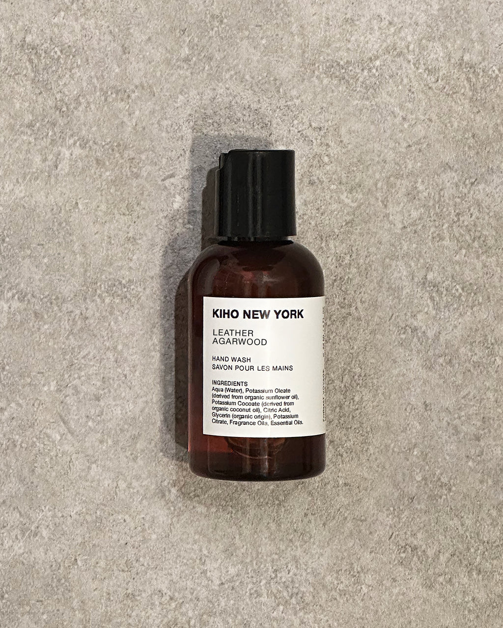 Leather Agarwood Hand Wash Travel