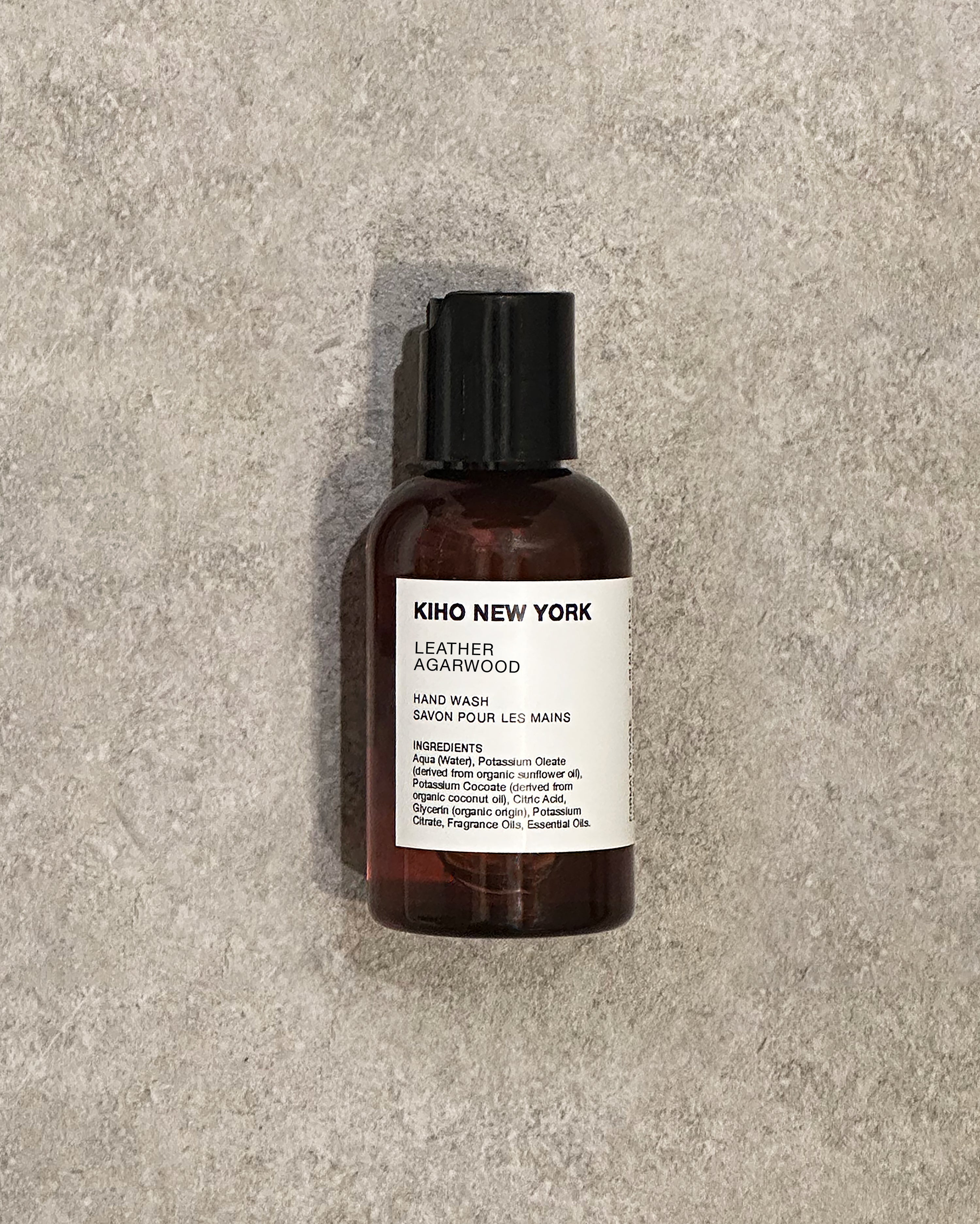 Leather Agarwood Hand Wash Travel
