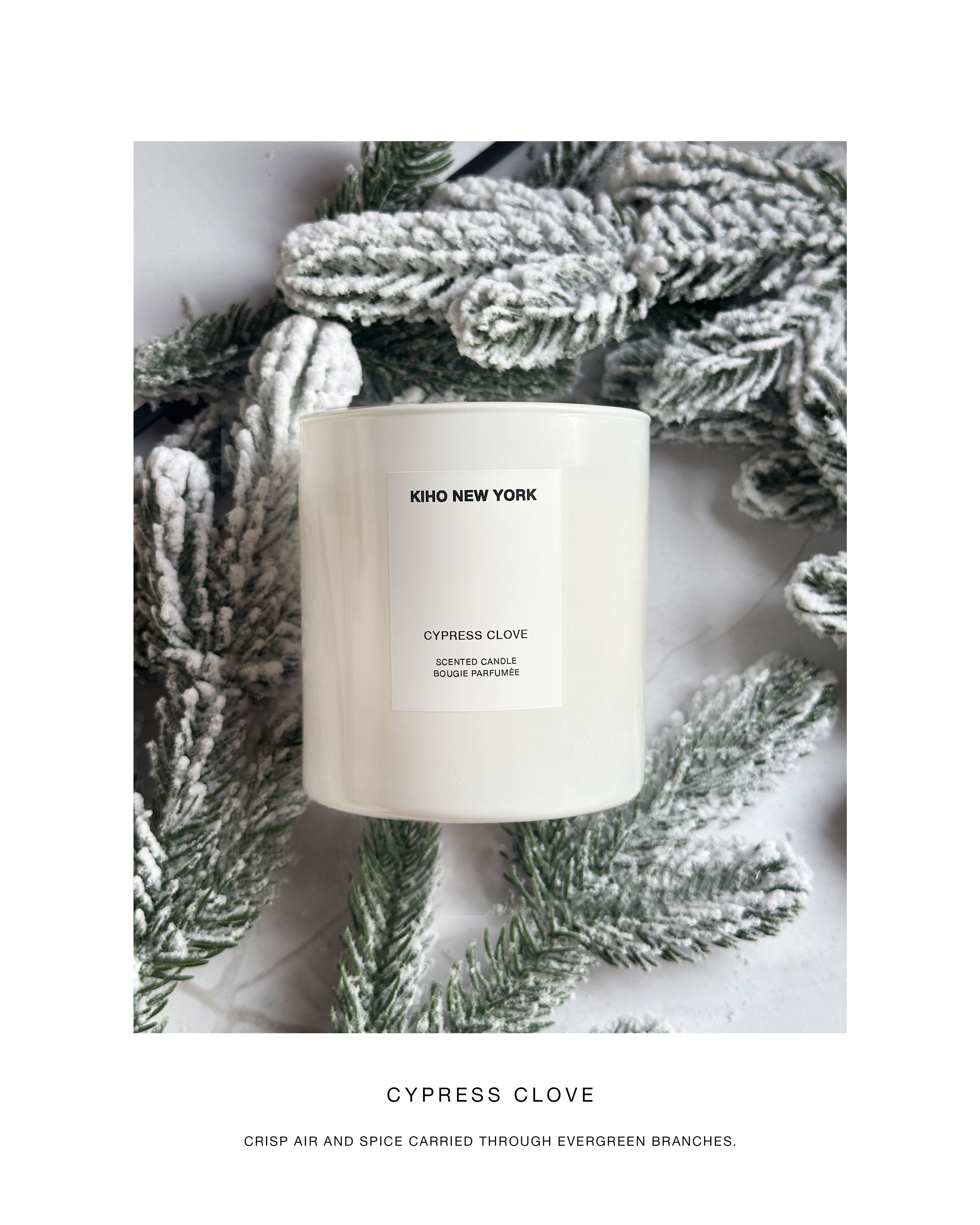Limited Edition Cypress Clove Candle